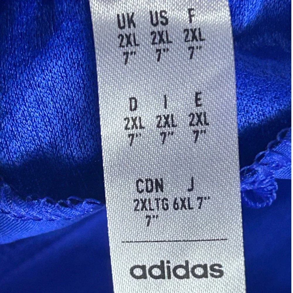 Adidas Mens‎ TR-ES WV SHO Lucid Blue Athletic Training Shorts 2XL 7 Inch IC6979